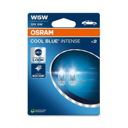 Osram signalna žarnica COOL BLUE INTENSE (NEXT GEN) W5W (2 kosa)