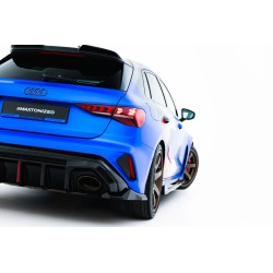 MAXTON DESIGN zadnji stranski difuzorji za Audi RS3 Sportback 8Y Facelift, sijajno črna, V3