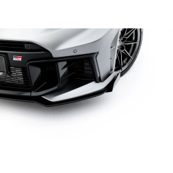 MAXTON DESIGN sprednji flapsi za Toyota GR Yaris Mk4 Facelift, sijajno črna