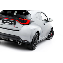 Street Pro Rear Side Splitters Toyota GR Yaris Mk4 Facelift (black)