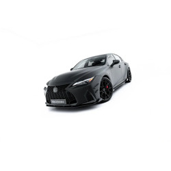 Street Pro Front Splitter + Flaps Lexus IS 500 Mk3 Facelift 2 (XE30) (black)