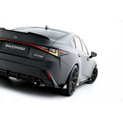 Street Pro Rear Side Splitters + Flaps Lexus IS 500 Mk3 Facelift 2 (XE30)