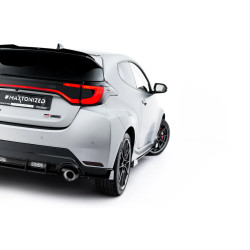 Street Pro Rear Side Splitters + Flaps Toyota GR Yaris Mk4 Facelift (black)