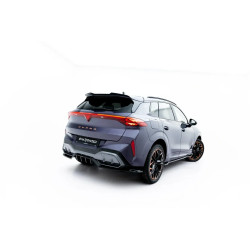 MAXTON DESIGN zadnji splitter za Cupra Terramar Mk1 (Version with towbar) (z navpičnimi prečkami), sijajno črna, V4