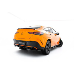 Rear Splitter (with vertical bars) V.2 Mercedes-Benz GLE Coupe AMG-Line C167 / C167 Facelift