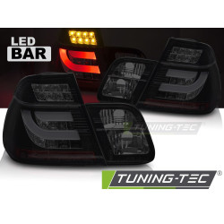 Led Tail Lights for BMW E46 98-01 Sedan (Black Smoke)
