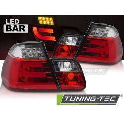Led tail lights for BMW E46 98-01 Sedan (Red White)