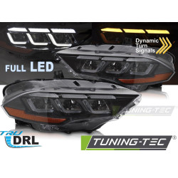 Headlights FULL LED SEQ DRL for FORD MUSTANG 18-22