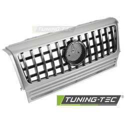 Grille Sport W464 Look for MERCEDES W463 90-12 (Silver Chrome)