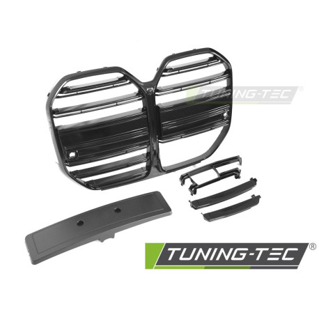 Body kit a vizuálne doplnky Grille for BMW G26 GRAN COUPE 21- (Glossy Black) | race-shop.si