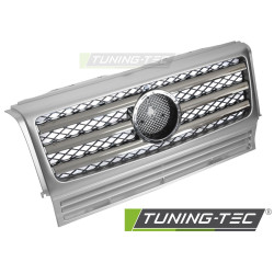 Grille Sport for MERCEDES W463 90-12 (Silver Chrome)