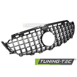 Grille sport for MERCEDES W213 / S213 16-19 with CAMERA HOLE (Chrome Black)