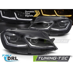 Led Headlights for VW GOLF VII 17-19 (Silver SEQ DRL)