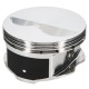 Deli motorja JE Pistons Kit 350 SBC FLAT TOP B:4.030 | race-shop.si