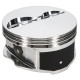 Deli motorja JE Pistons Kit 350 SBC FLAT TOP B:4.030 | race-shop.si