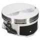 Deli motorja JE Pistons Kit 350 SBC FLAT TOP B:4.030 | race-shop.si