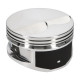 Deli motorja JE Pistons Kit 400-18 SBC FLAT TOP B:4.155 | race-shop.si