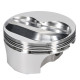Deli motorja JE Pistons Kit SBC 350 Hollow Dome FSR Gas Ported B:4.000 | race-shop.si