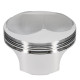Deli motorja JE Pistons Kit SBC 350 Hollow Dome FSR Gas Ported B:4.040 | race-shop.si