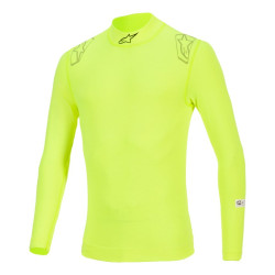 FIA ognjevarna spodnja majica z dolgimi rokavi ALPINESTARS ZX EVO V3, fluo rumena