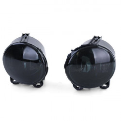 Clear glass fog lights black suitable for BMW E92 E93 F10 F11 F07 F22 NEPOPOLNI