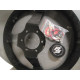 Outlet 3-kraki volanski obroč RACES Careless, 350mm, semiš, 90mm zamik, črna NEPOPOLNI | race-shop.si