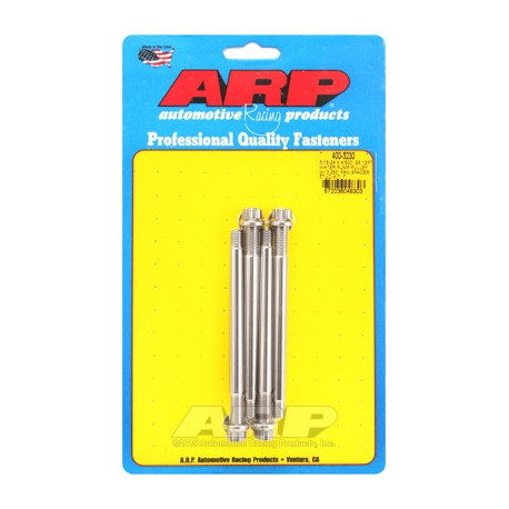 Deli motorja ARP 5/16-24 x 4.500 Stainless Steel 12-Point Water Pump Pulley Stud with 3.250 inch Fan Spacer | race-shop.si