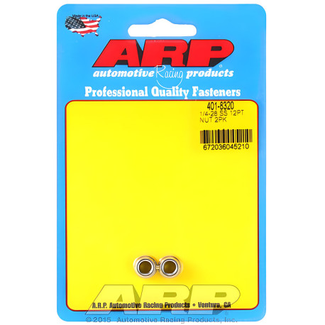 Deli motorja ARP matice (nerjavni, 12-robna glava), 1/4-20, V2 | race-shop.si