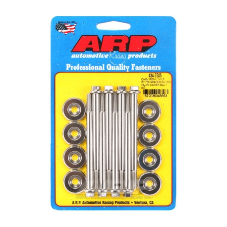 Deli motorja ARP SB Chevy GEN III/IV LS Stainless Steel Hex Valve Cover Bolts with .750 Spacer | race-shop.si