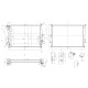 Dirkaški hladilniki ALU radiator for BMW E46 M3 | race-shop.si