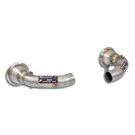 Izpušni sistemi SUPERSPRINT Supersprint Downpipe kit Right + Left (Deletes catalytics ) PORSCHE 992 Turbo Coupè 20+ (with valve) | race-shop.si