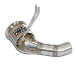 Supersprint Downpipe Left + Metallic catalytic (Deletes GPF) PORSCHE 992 Turbo Coupè 20+ (with valve)