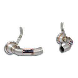 Supersprint Downpipe kit Right + Left (Deletes catalytics + GPF) PORSCHE 992 Turbo Coupè 20+ (with valve)
