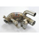Izpušni sistemi SUPERSPRINT Supersprint Front Metallic catalytic converter Right - Left with valve PORSCHE 992 GT3 4.0i 21+ (Touring) (with valve) | race-shop.si