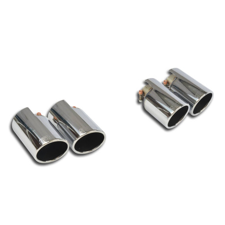 Izpušni sistemi SUPERSPRINT Supersprint Endpipe kit Right + Left 4 exit 100x75 PORSCHE Panamera Sedan 2.9L V6 21+ (with valve) | race-shop.si