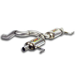 Supersprint Rear exhaust Right - Left "Racing" Renault Clio III RS 2.0i 06-09