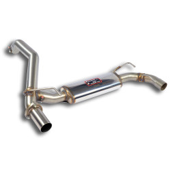 Supersprint Rear exhaust right - left 500 ABARTH 1.4T Coupè / Cabrio (Ø65 with valve) 08-15