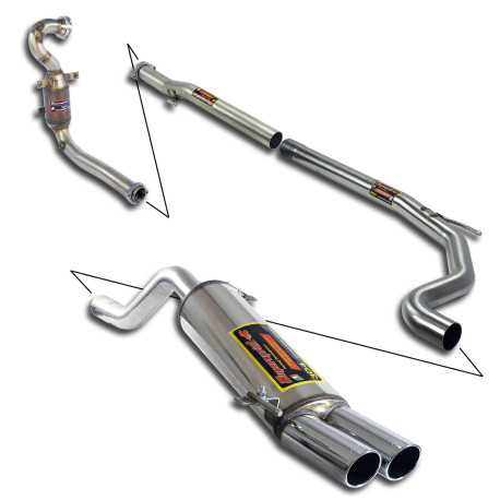 Izpušni sistemi SUPERSPRINT Supersprint Street Performance pack GRANDE PUNTO ABARTH kit SS 1.4i T 08+ | race-shop.si