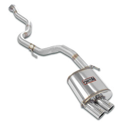 Supersprint Centre pipe + rear exhaust "Racing" OO80 ALFA ROMEO 147 GTA 3.2i V6 02+