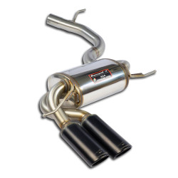 Supersprint Rear exhaust 90x70 "Gun Metal Grey" AUDI A3 8P Sportback QUATTRO 3.2i VR6 04+ (Supercharger conversion)