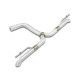 Izpušni sistemi SUPERSPRINT Supersprint Rear pipe "Stealth" right - left (Muffler delete) AUDI A3 8Y Sportback 35 TFSI 1.5L 20+ (Multilink rear suspension) | race-shop.si