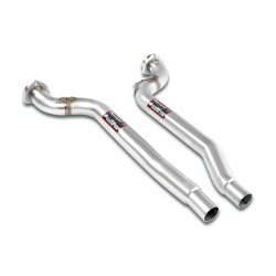 Supersprint Race pipes kit Right - Left (Replaces OEM front mufflers) AUDI A4 B8 QUATTRO (Sedan + Avant) 3.2 FSi V6 08-12