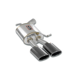 Supersprint Rear exhaust Left 120x80 BLACK AUDI A6 C8 (Sedan) QUATTRO 55 TFSI 19+