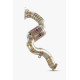 Izpušni sistemi SUPERSPRINT Supersprint Downpipe Right + Metallic catalytic converter AUDI A8 QUATTRO 4.0 TFSI V8 12-13 | race-shop.si