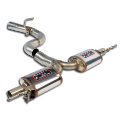 Supersprint Rear exhaust "Racing" AUDI TT Mk2 QUATTRO Coupè/Roadster 2.0 TFSi 07-14