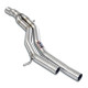 Izpušni sistemi SUPERSPRINT Supersprint Centre pipe "Y-Pipe" AUDI Q8 55 TFSI 20-23 "Single Pipe" (with valve) | race-shop.si