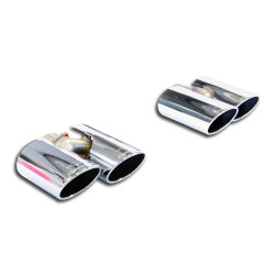 Supersprint 4 Endpipe kit Right - Left 100x75 AUDI S1 Quattro 3 Doors / Sportback 2.0 TFSI `14+ (with valve)