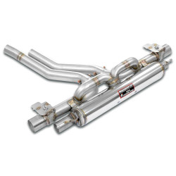 Supersprint Rear exhaust with valves right - left AUDI RS Q8 Quattro 4.0L V8 Bi-Turbo 20+ (with valve)