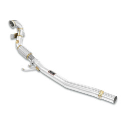 Supersprint Turbo downpipe kit for OEM centre exhaust (Replaces catalytic converter) AUDI S3 8V QUATTRO 2.0 TFSI 16-17