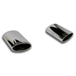 Supersprint Oval endpipe kit Right + Left 145x95 AUDI S3 8VA Sportback QUATTRO 2.0 TFSI 13-15